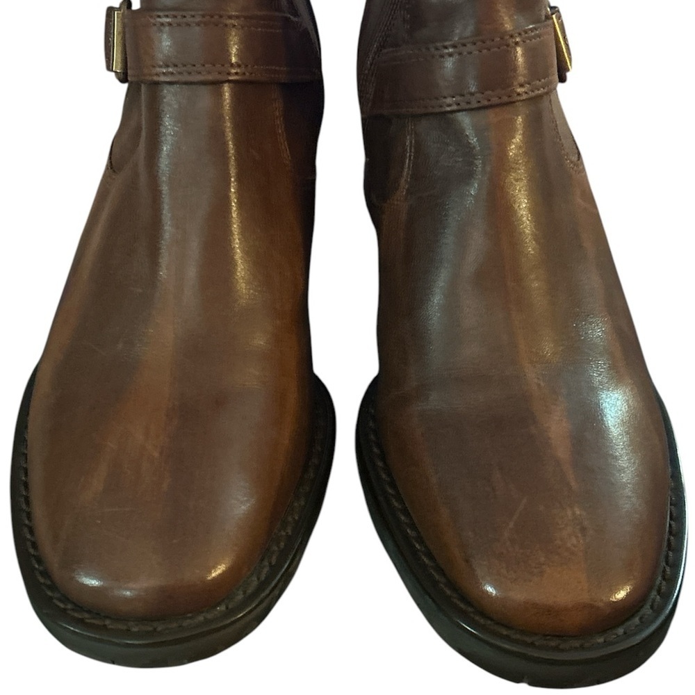 Bass Rustic Two Tone Mid Calf Boot - Picture 2 of 7
